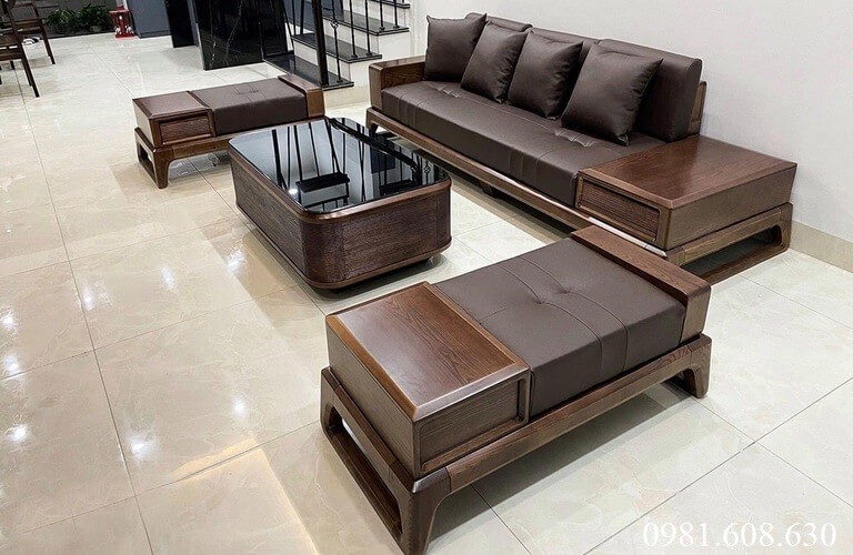 Bàn Sofa Gỗ óc Chó (17)