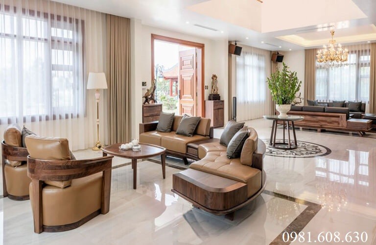 Bàn Sofa Gỗ óc Chó (18)