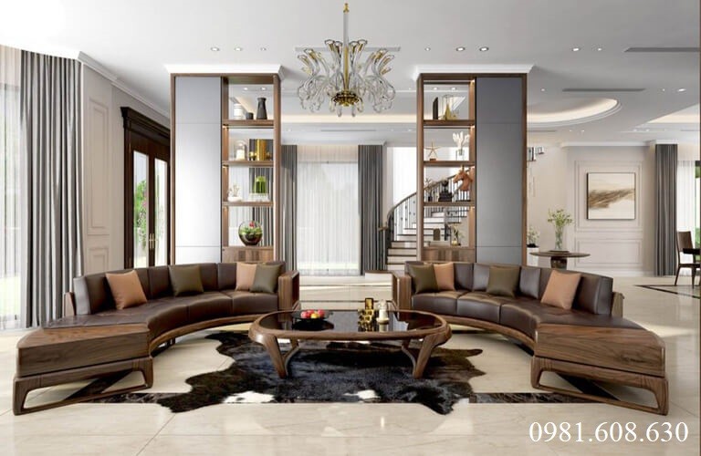 Bàn Sofa Gỗ óc Chó (20)