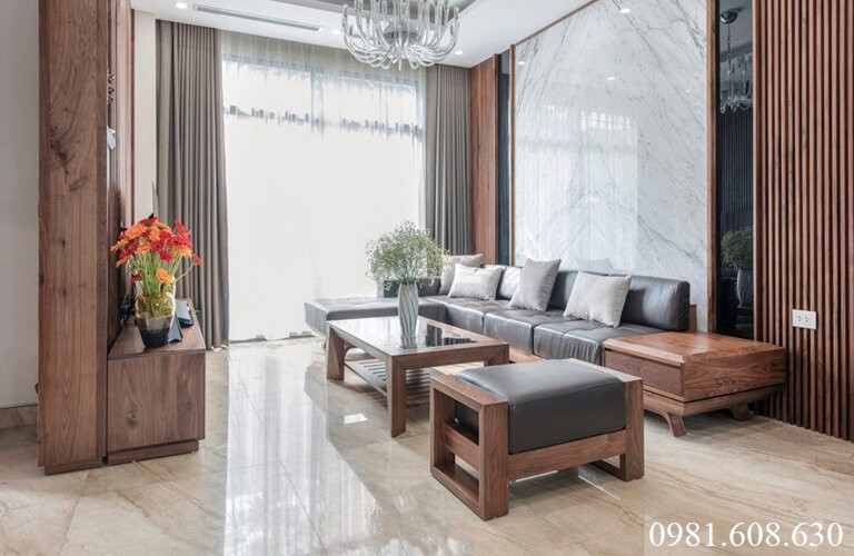 Bàn Sofa Gỗ óc Chó (9)