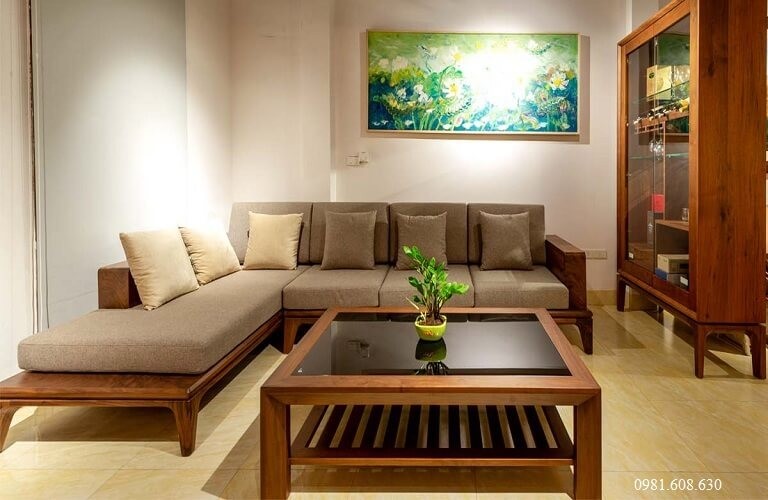 Thi Công Nội Thất Gỗ Óc Chó Căn Hộ Chung Cư Goldmark City Hà Nội